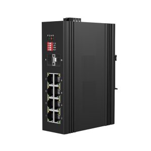 Switch industrial PoE 8 puertos 10/100 / 1000T + 2 1000X SFP Ethernet No Administrable