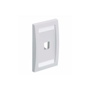 PANDUIT Face plate 1 posición Net-Key Blanco