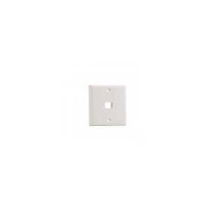 EXELINK Face plate 1 posición Net-Key Blanco